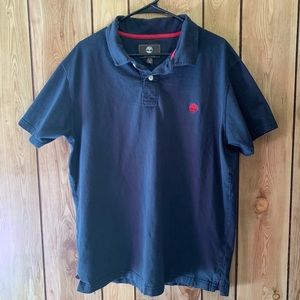 Timberland men’s short sleeve casual polo shirt.